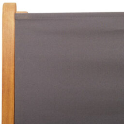 Berkfield Garden Chairs 2 Pcs Anthracite Solid Wood Acacia And Fabric - thumbnail 9