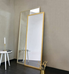 Nielsen Banks Mosaic Design Wall Mirror Bathroom Mirror Living Room Mirror - Gold - 70 X 170Cm - thumbnail 4