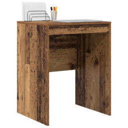 Berkfield Rustic Writing Desk Old Wood Engineered Wood 60 X 50 X 76 Cm - thumbnail 3