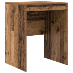 Berkfield Rustic Writing Desk Old Wood Engineered Wood 60 X 50 X 76 Cm - thumbnail 2
