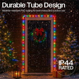 My Smart Buy 10M Multi-Colour Festive Tube Light - 100 Micro Leds, 8 Function Controller, Battery Operated - Indoor Outdoor Display - thumbnail 3