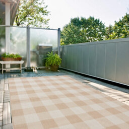The Rugs Ecology Collection Outdoor Rugs In Beige  700Be - thumbnail 3