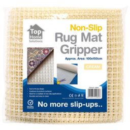 2 X Taylor & Brown Durable Non Slip Multi Purpose Mat Rug Gripper Floor Underlay Grip Dash 100 X 150Cm (Cream) - thumbnail 9