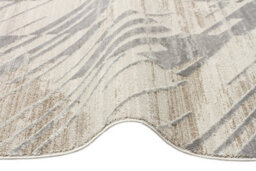 Silver Abstract Abstract Modern,natural Fibers Wool Rug Bedroom & Living Room-160Cm X 230Cm - thumbnail 3