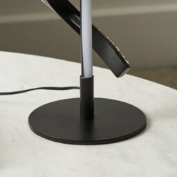 Pagazzi Lighting Pagazzi Hyde Matte Black And Crystal Led Table Lamp - thumbnail 5