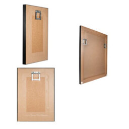 Sisi UK 10 Pack Cwh2 Square Sawtooth Picture Frame Hangers With Screws For Canvas Aluminium Back And Flat Back Frames - thumbnail 4