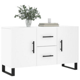 Berkfield Sideboard White 100X36X60 Cm Engineered Wood - thumbnail 3