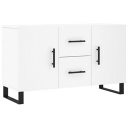 Berkfield Sideboard White 100X36X60 Cm Engineered Wood - thumbnail 2