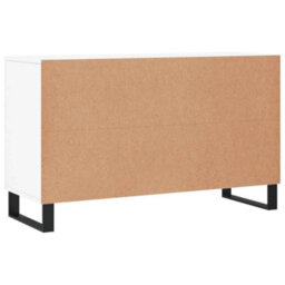 Berkfield Sideboard White 100X36X60 Cm Engineered Wood - thumbnail 8