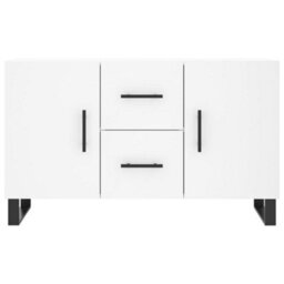 Berkfield Sideboard White 100X36X60 Cm Engineered Wood - thumbnail 6