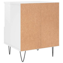 Berkfield Bedside Cabinets 2 Pcs High Gloss White 40X35X50 Cm Engineered Wood - thumbnail 9