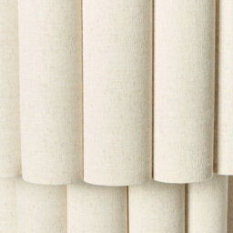 Wyld And Coco Scandilux Pendant Lamp Beige Double-Layer Linen-Effect Shade Matte Black Base - W40 X D40 X H180Cm - thumbnail 8