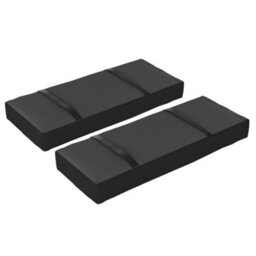 Outsunny Parasol Weights Set Of 2, Parasol Base Weights Bags, Black - thumbnail 2