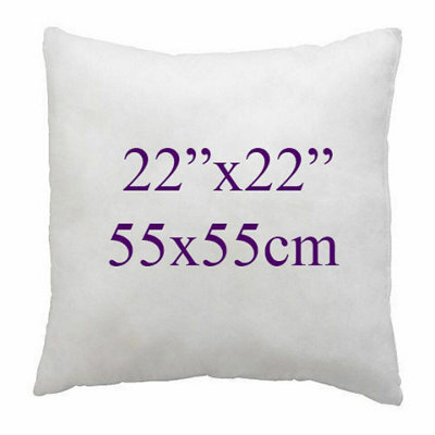 ARLinens Cushion Pad Hollowfiber Inner Insert Scatter Filler Deep Filled Plum Cushion