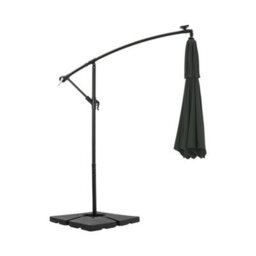 Thehotsale Double-Top Cantilever Parasol With Lights And Parasol Base - thumbnail 4