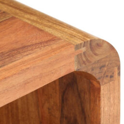 Berkfield Bedside Table 40X30X60 Cm Solid Acacia Wood Honey Finish - thumbnail 6