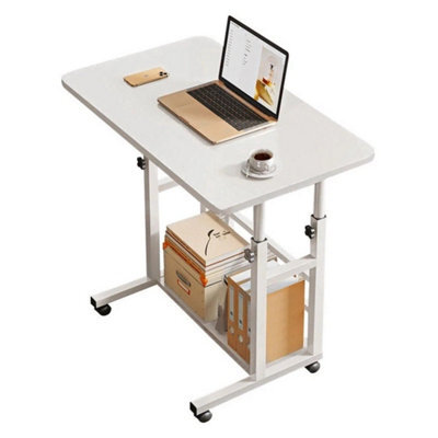 Portable Table Notebook Computer Folding Laptop Storage Desk Adjustable Height - image 1