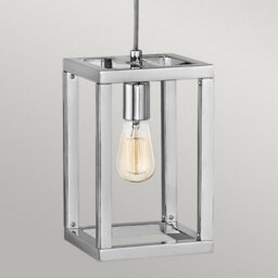 Luminosa Lighting Elstead Hinkley Fredrick Ramond Ensemble 1 Light Pendant Polished Nickel - thumbnail 3