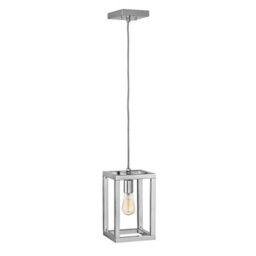 Luminosa Lighting Elstead Hinkley Fredrick Ramond Ensemble 1 Light Pendant Polished Nickel - thumbnail 1