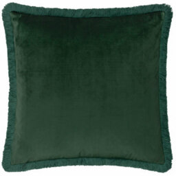 Morris & Co Strawberry Thief Embroidered Velvet Cushion Cover - thumbnail 2
