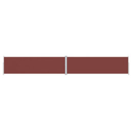 Walplus Retractable Side Awning Garden Sun Shade Canopy Gazebo For Back Door, Porch, Patio Brown 180X1200 Cm - thumbnail 2
