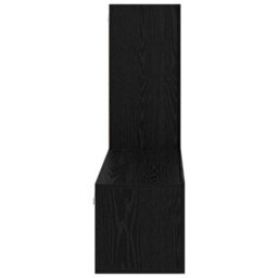 Berkfield Tv Cabinet Set 3 Pcs Black Oak 160 X 30 X 30 Cm Engineered Wood - thumbnail 9