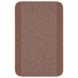 The Rugs Washable Designer Rugs & Mats Bordered Design In Brown  110Br - thumbnail 3