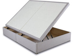 Divan Base Direct Signature Ottoman Storage Side Lift Divan Bed Base Only 5Ft King - Wool Clay - thumbnail 6