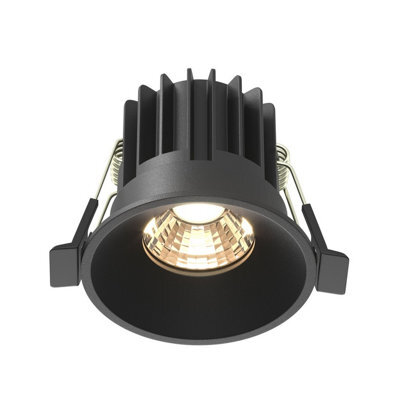Luminosa Lighting Luminosa Round Recessed Downlight Black 3000K 490Lm - image 1