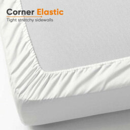 Ameha Mattress Protector Deep 30Cm Fitted Stretch Skirt Quilted Mattress Microfiber Fitted Mattress Cover King (150X200Cm) - thumbnail 6