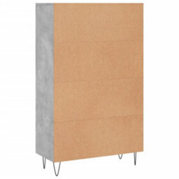 Berkfield Highboard Concrete Grey 69.5X31X115 Cm Engineered Wood - thumbnail 8