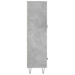 Berkfield Highboard Concrete Grey 69.5X31X115 Cm Engineered Wood - thumbnail 7
