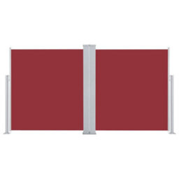 Walplus Retractable Side Awning Garden Sun Shade Canopy Gazebo For Back Door, Porch, Patio 170X600 Cm Red - thumbnail 2