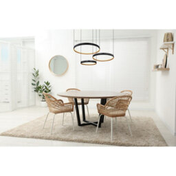 Luminosa Lighting Luminosa Halli Pendant Ceiling Light Matt Black 3X Led Dimmable 2700-6000K Remote Control - thumbnail 6