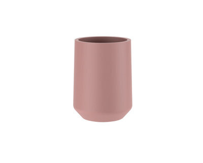 Cosmic Toothbrush Holder, Big Capacity, Durable, Polyresin Soft Touch, Blossom Pink, Saona - image 1
