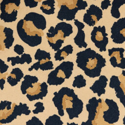Icon Milano Leopard Soft Woven Kyoto Round Footstool Bean Bag, Multicolour - thumbnail 5