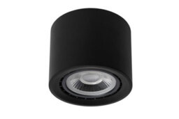 Lucide Fedler Modern Surface Mounted Ceiling Spotlight 12Cm - Led Dim To Warm - Gu10 - 1X12W 2200K/3000K - Black - thumbnail 3