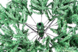 Shatchi 7Ft Stockholm Pine Artificial Designer Christmas Tree Berries & Frosted Cones Mixed - thumbnail 6