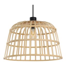 GoodHome Fieldfare Natural Bamboo Round Lamp Shade (D)38Cm - thumbnail 2