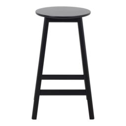 Cerena Black Bar Stool - thumbnail 2
