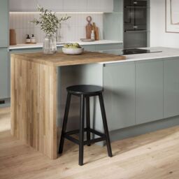 Cerena Black Bar Stool - thumbnail 6