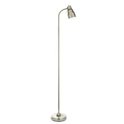 Loops Stylish 2 Pack Adjustable Tall Floor Lamps With Bright Nickel Shades For Modern Living Spaces - thumbnail 9