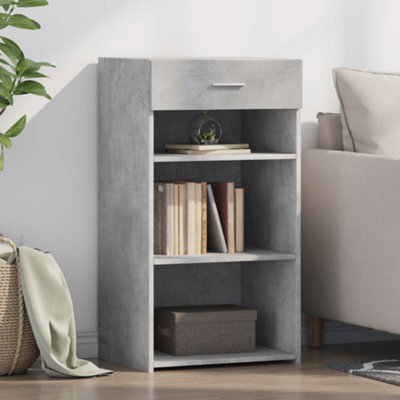 Berkfield Sideboard Concrete Grey 50X42.5X93 Cm Engineered Wood - image 1