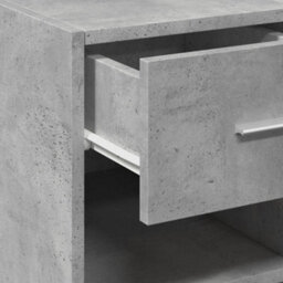 Berkfield Sideboard Concrete Grey 50X42.5X93 Cm Engineered Wood - thumbnail 8