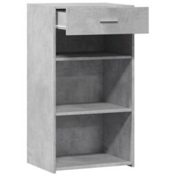 Berkfield Sideboard Concrete Grey 50X42.5X93 Cm Engineered Wood - thumbnail 7