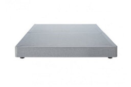 Divan Base Direct Celestia Contemporary Button Backed Fabric Bed Base Only 6Ft Super King- Verlour Pewter - thumbnail 2