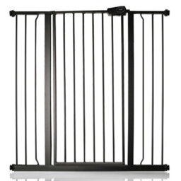Bettacare Child And Pet Gate, 100.8Cm - 108.4Cm, Matt Black, Extra Tall Gate 104Cm In Height, Pressure Fit Stair Gate - thumbnail 1