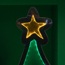 Samuel Alexander 90Cm Light Up Standing Christmas Tree With Star Infinity Decoration With Leds - thumbnail 7