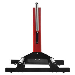 Wheel Tyre Cleaning Stand With Rollers 331Lbs Wheel Detailing Stand Tire Repair - thumbnail 1