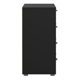 Furniture To Go Pepe Wide Chest Of 8 Drawers (4+4) In Black - thumbnail 4